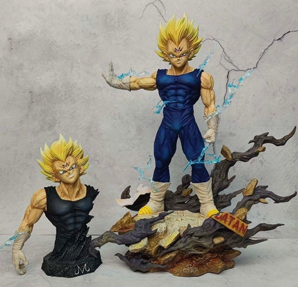 Majin Vegeta – Statue & Bust Set